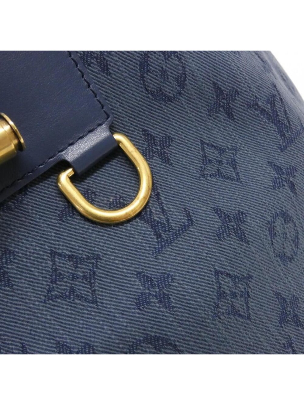 Louis Vuitton Monogram Denim Chalk Backpack - Picture 6 of 7